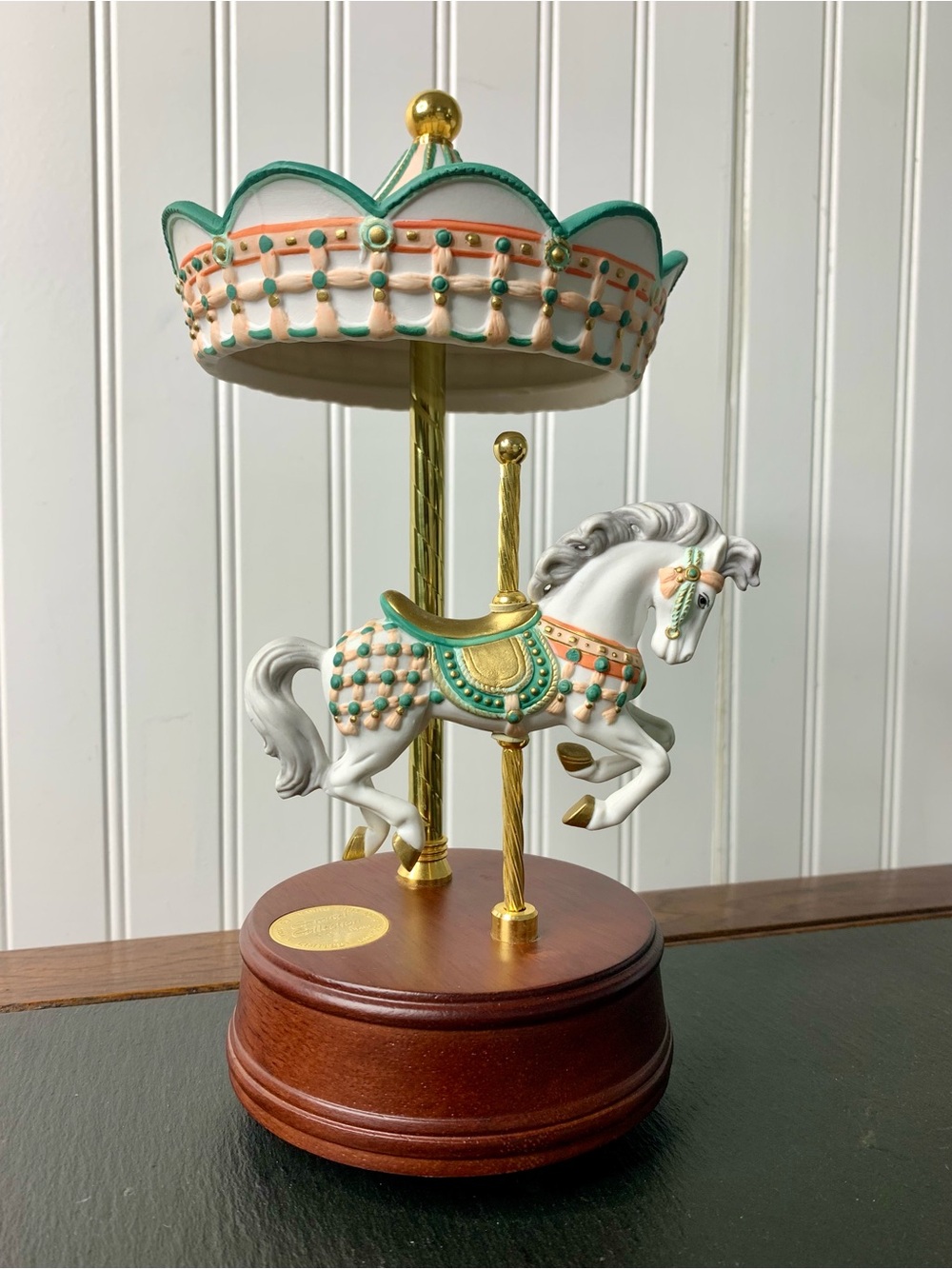 San Francisco Music Box Co. Carousel Horse Music Box – 1994 Limited Edition